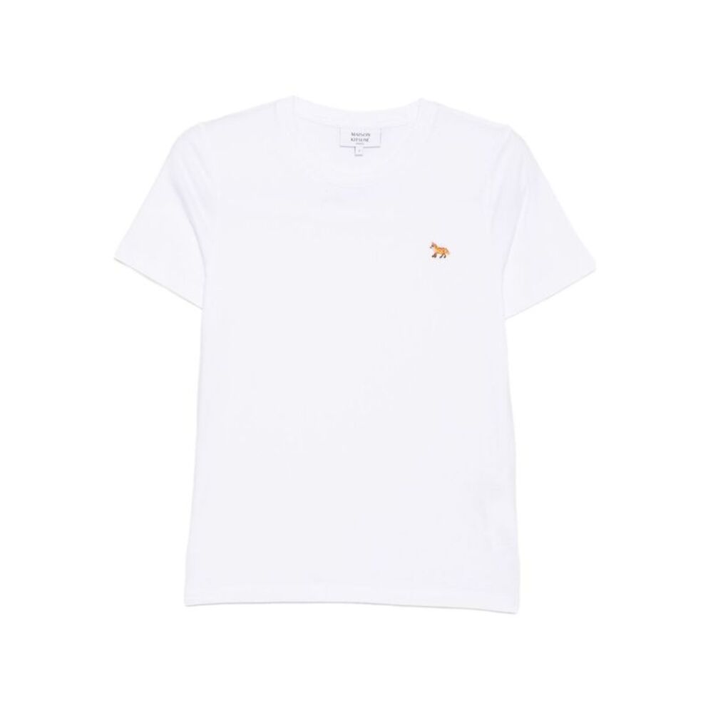 Maison Kitsuné Women's T-Shirt With Embroidery